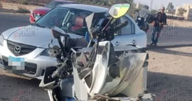 ننشر أول صورة لحادث الفنان محمد مرزبان.. واشتباه الإصابة بكسور بالعمود الفقرى