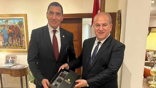 وزير الرياضة يلتقي نظيره المغربي لبحث تعزيز التعاون المشترك